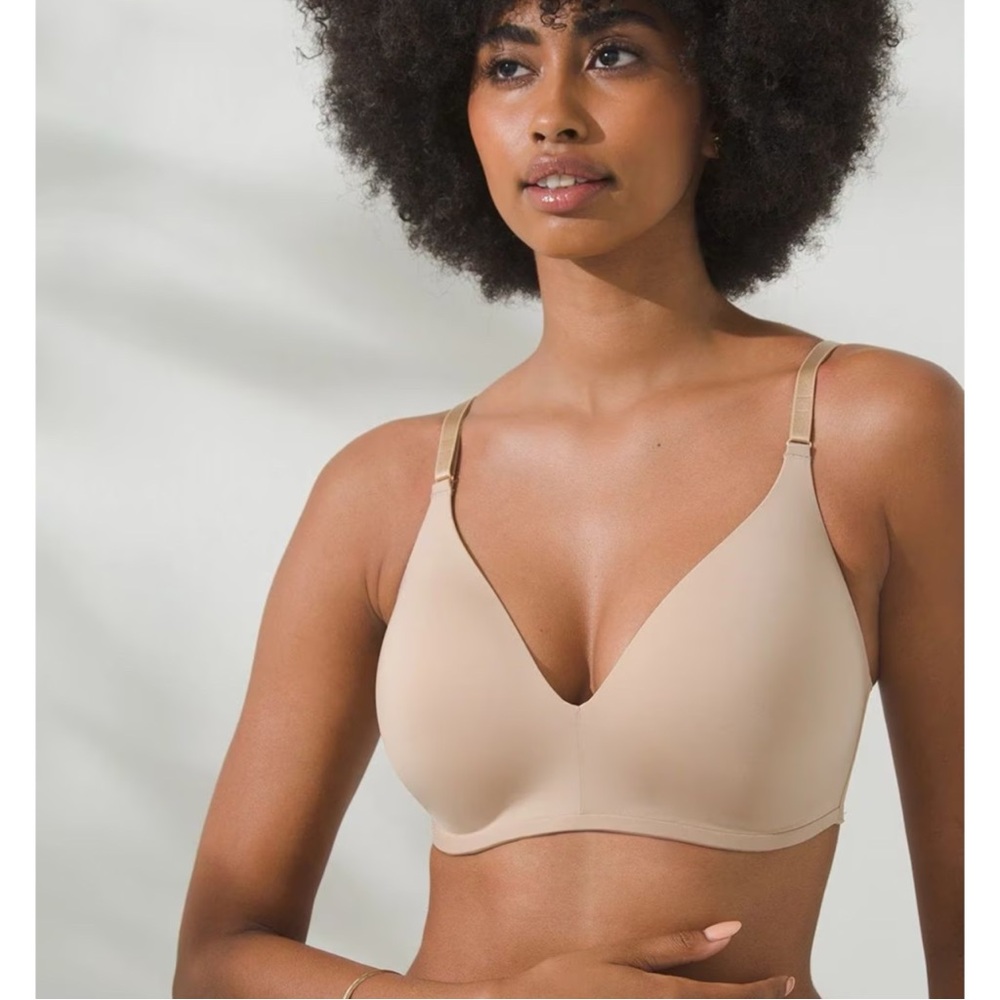 SOMA Vanishing 360 Wireless Bra Warm Amber Size 38DD NWT